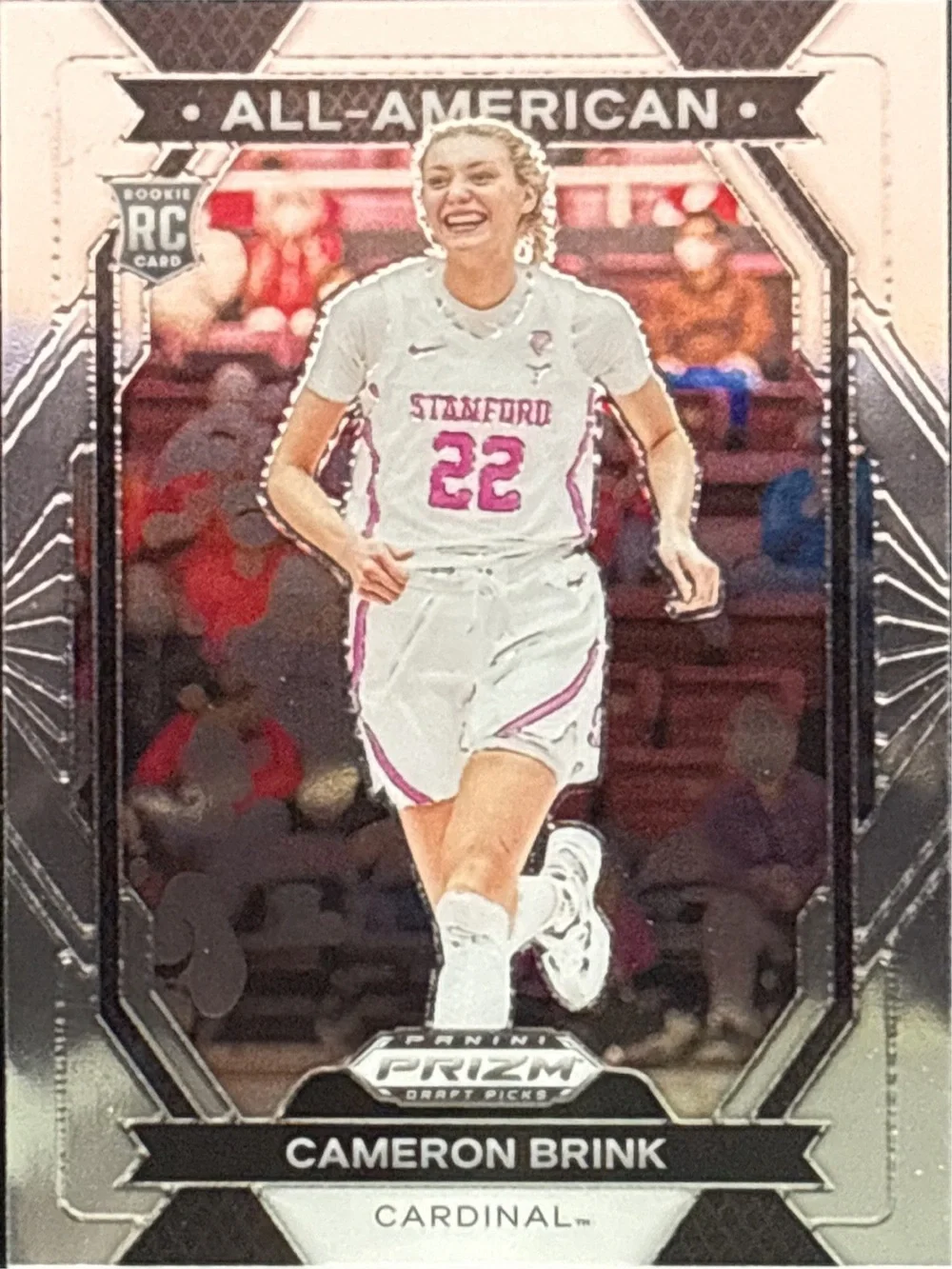 Panini Prizm All-American Cameron Brink Basketball Rookie Card